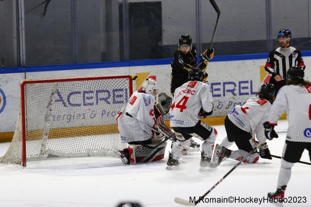 Photo hockey match Rouen - Amiens  le 28/02/2023