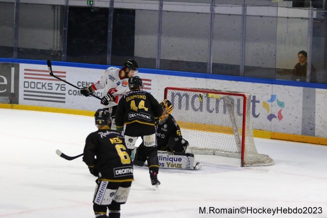 Photo hockey match Rouen - Amiens  le 28/02/2023
