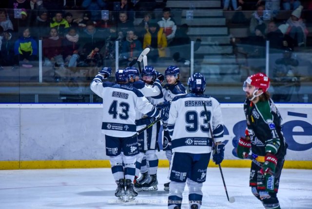 Photo hockey match Mont-Blanc - Marseille le 04/03/2023