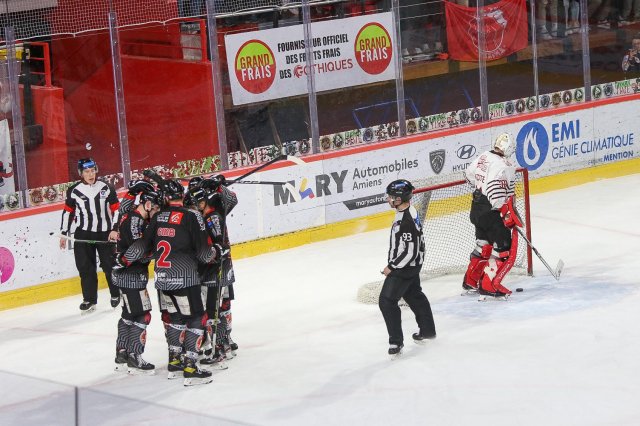 Photo hockey match Amiens  - Briançon  le 03/03/2023