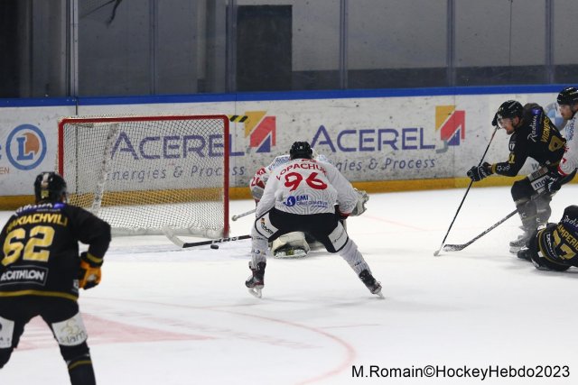 Photo hockey match Rouen - Amiens  le 07/03/2023