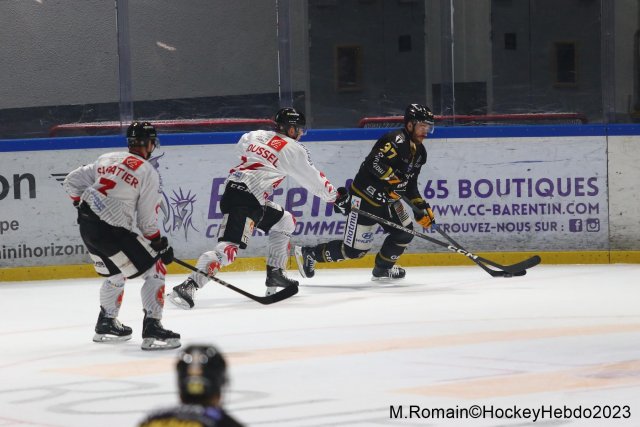 Photo hockey match Rouen - Amiens  le 07/03/2023