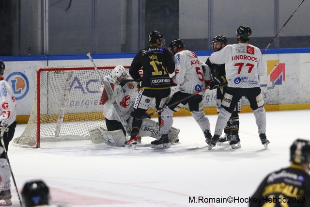 Photo hockey match Rouen - Amiens  le 07/03/2023