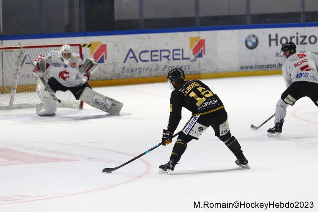 Photo hockey match Rouen - Amiens  le 07/03/2023