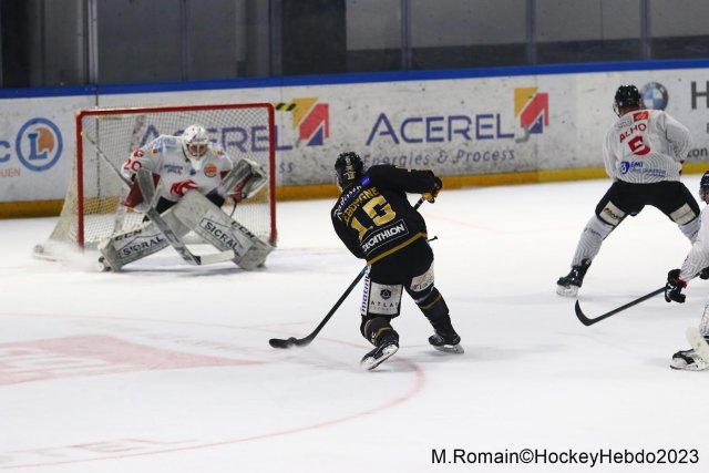 Photo hockey match Rouen - Amiens  le 07/03/2023