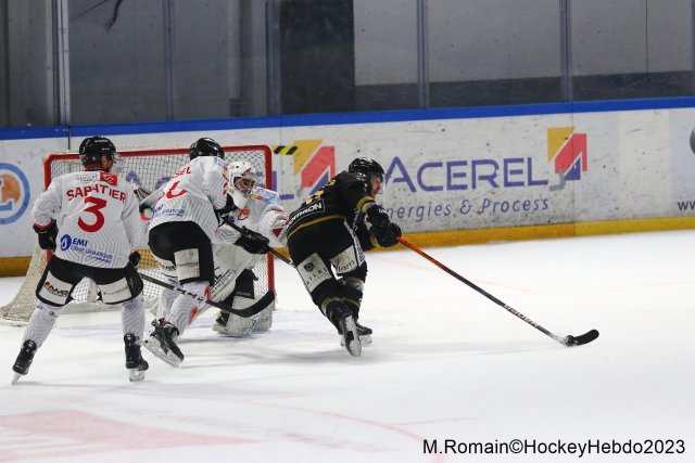 Photo hockey match Rouen - Amiens  le 07/03/2023