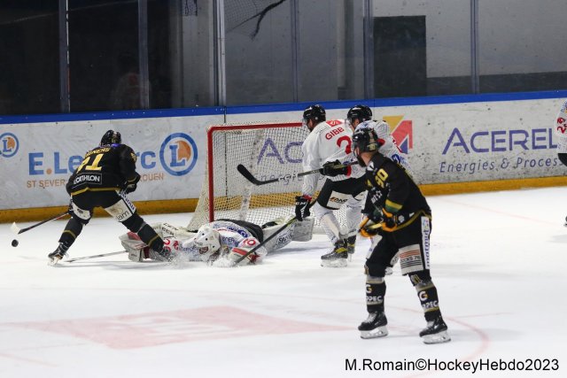 Photo hockey match Rouen - Amiens  le 07/03/2023