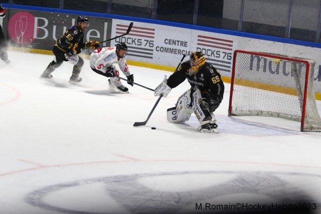 Photo hockey match Rouen - Amiens  le 07/03/2023