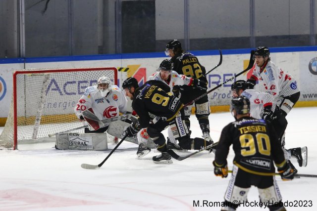 Photo hockey match Rouen - Amiens  le 07/03/2023