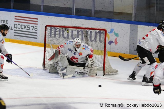 Photo hockey match Rouen - Amiens  le 07/03/2023