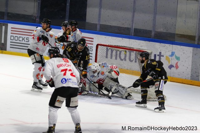 Photo hockey match Rouen - Amiens  le 07/03/2023