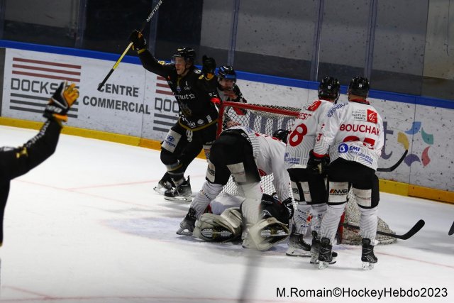 Photo hockey match Rouen - Amiens  le 07/03/2023