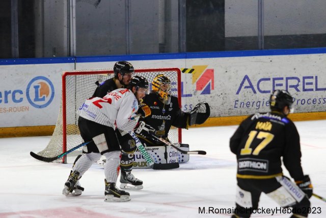 Photo hockey match Rouen - Amiens  le 07/03/2023
