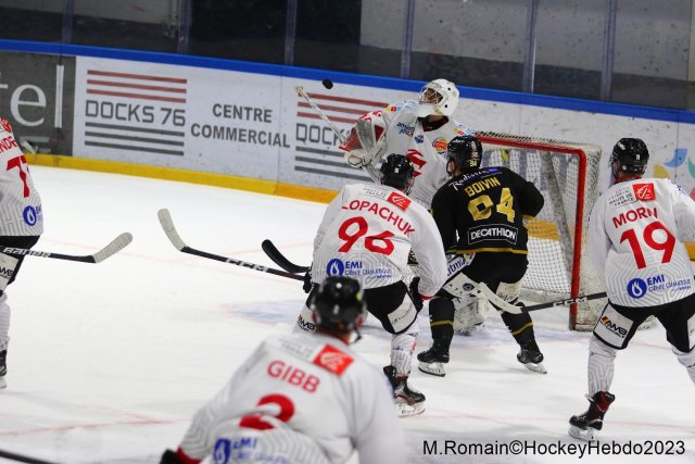 Photo hockey match Rouen - Amiens  le 07/03/2023