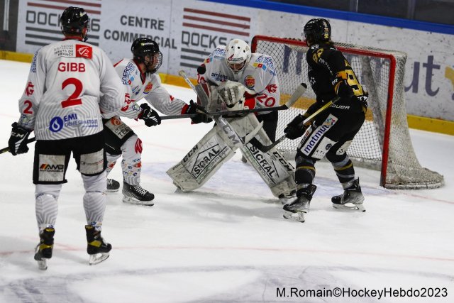 Photo hockey match Rouen - Amiens  le 07/03/2023