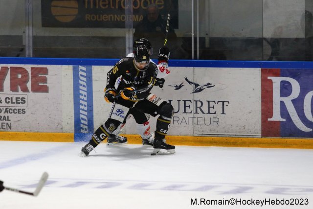 Photo hockey match Rouen - Amiens  le 07/03/2023