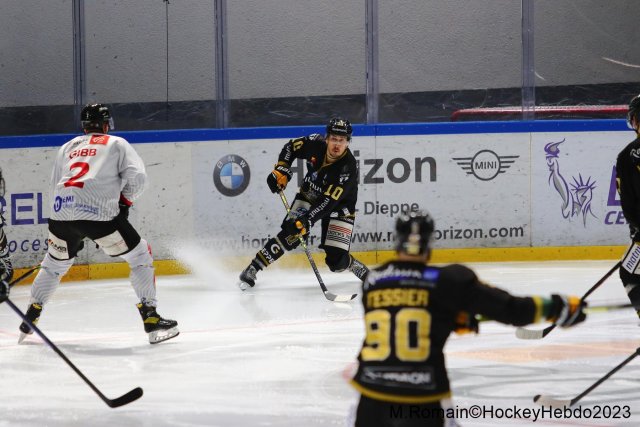 Photo hockey match Rouen - Amiens  le 07/03/2023