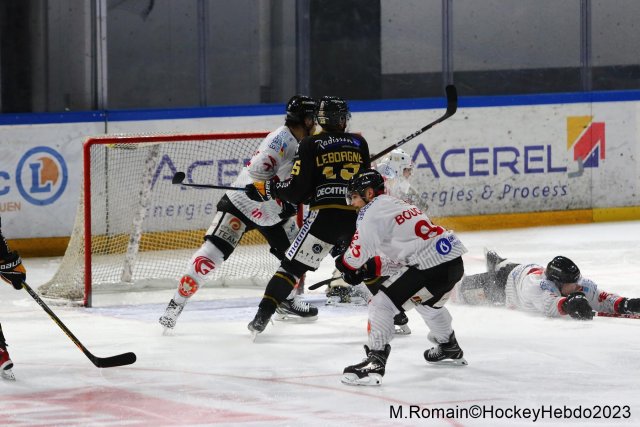 Photo hockey match Rouen - Amiens  le 07/03/2023