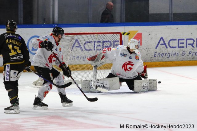 Photo hockey match Rouen - Amiens  le 07/03/2023