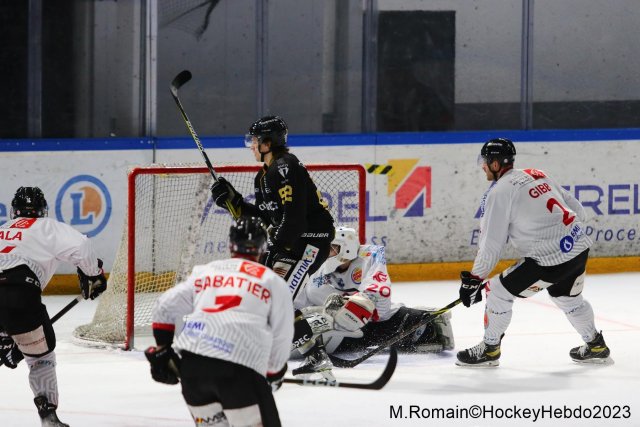 Photo hockey match Rouen - Amiens  le 07/03/2023