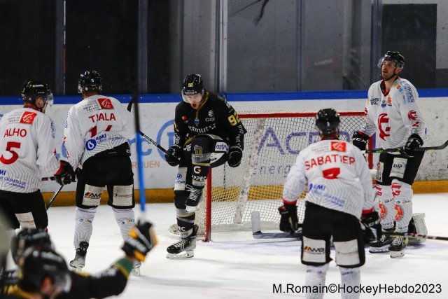 Photo hockey match Rouen - Amiens  le 07/03/2023
