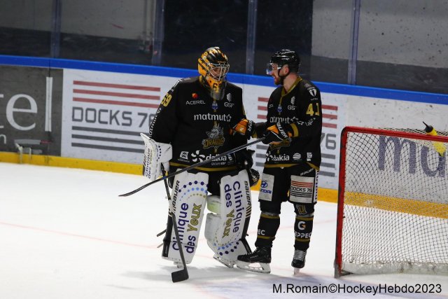 Photo hockey match Rouen - Amiens  le 07/03/2023