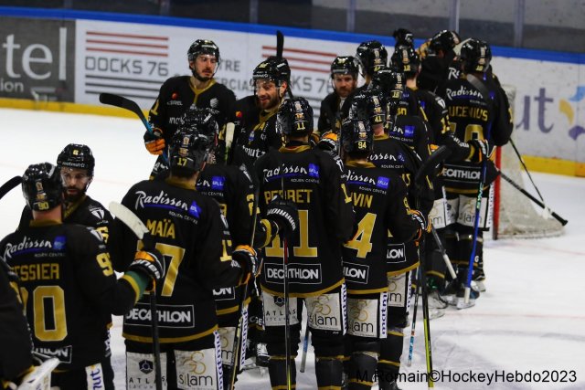 Photo hockey match Rouen - Amiens  le 07/03/2023