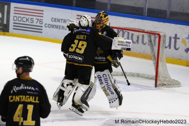 Photo hockey match Rouen - Amiens  le 07/03/2023