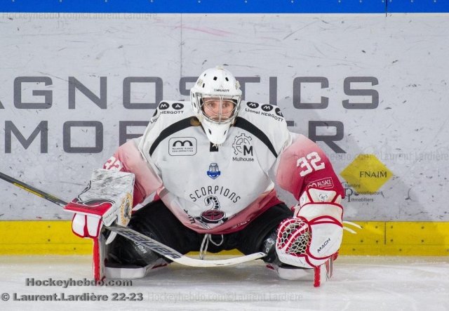 Photo hockey match Grenoble  - Mulhouse le 07/03/2023