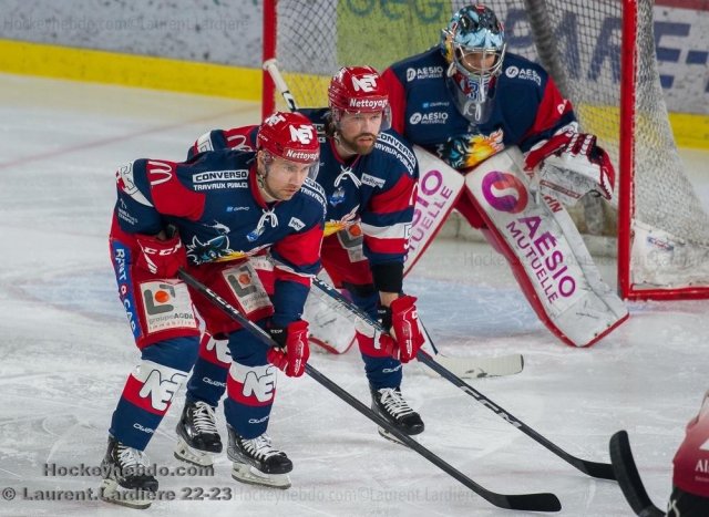 Photo hockey match Grenoble  - Mulhouse le 07/03/2023