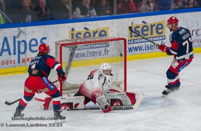 Photo hockey match Grenoble  - Mulhouse le 07/03/2023