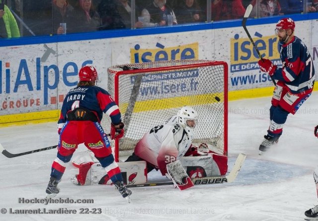 Photo hockey match Grenoble  - Mulhouse le 07/03/2023