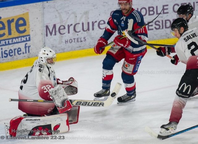 Photo hockey match Grenoble  - Mulhouse le 07/03/2023