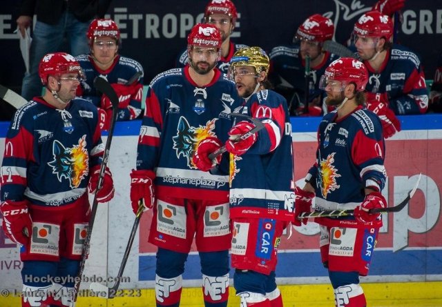 Photo hockey match Grenoble  - Mulhouse le 07/03/2023