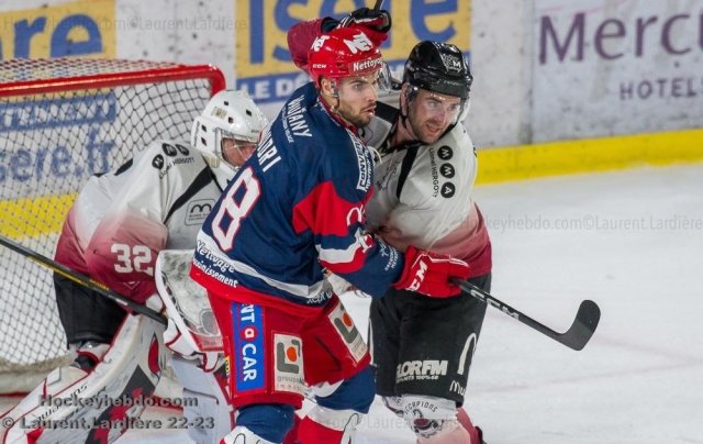 Photo hockey match Grenoble  - Mulhouse le 07/03/2023