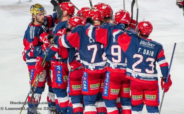 Photo hockey match Grenoble  - Mulhouse le 07/03/2023