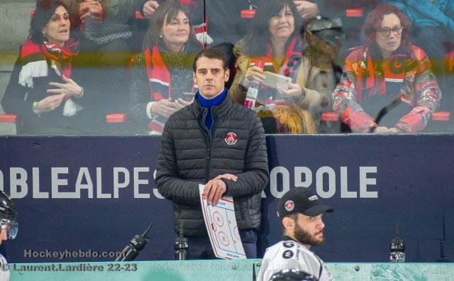 Photo hockey match Grenoble  - Mulhouse le 07/03/2023