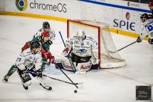 Photo hockey match Cergy-Pontoise - Gap  le 07/03/2023