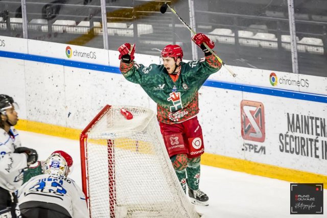 Photo hockey match Cergy-Pontoise - Gap  le 07/03/2023