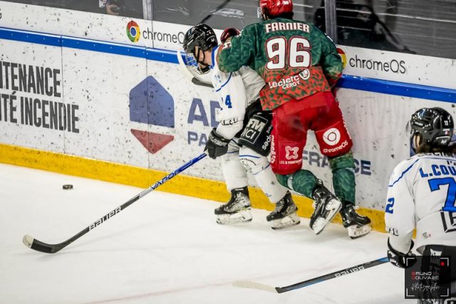 Photo hockey match Cergy-Pontoise - Gap  le 07/03/2023
