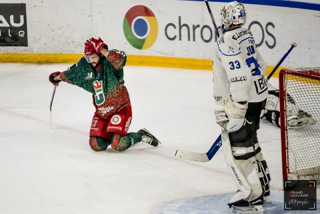 Photo hockey match Cergy-Pontoise - Gap  le 07/03/2023