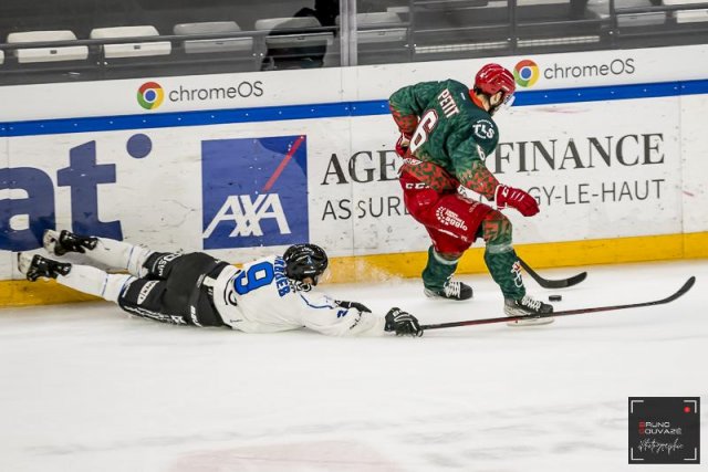 Photo hockey match Cergy-Pontoise - Gap  le 07/03/2023