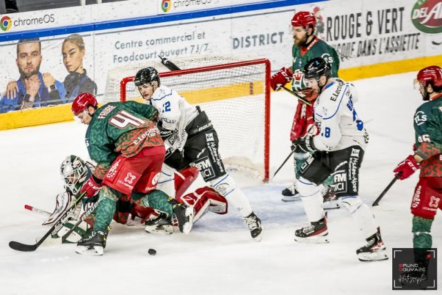 Photo hockey match Cergy-Pontoise - Gap  le 07/03/2023