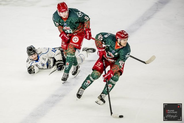 Photo hockey match Cergy-Pontoise - Gap  le 07/03/2023