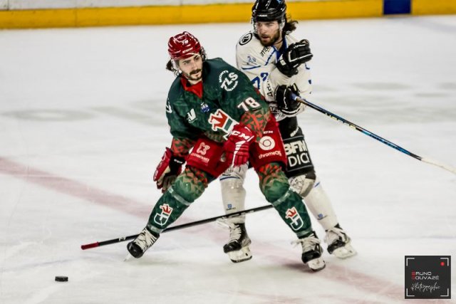Photo hockey match Cergy-Pontoise - Gap  le 07/03/2023