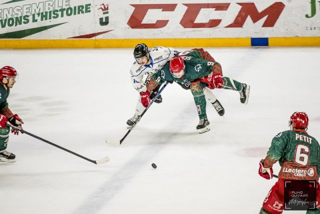 Photo hockey match Cergy-Pontoise - Gap  le 07/03/2023