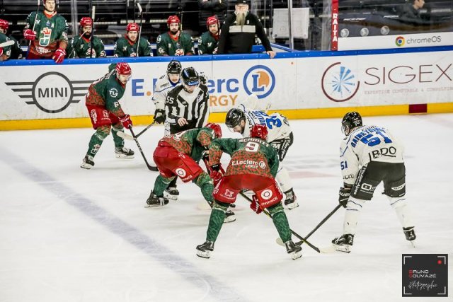 Photo hockey match Cergy-Pontoise - Gap  le 07/03/2023