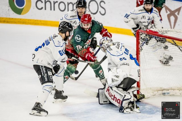 Photo hockey match Cergy-Pontoise - Gap  le 07/03/2023