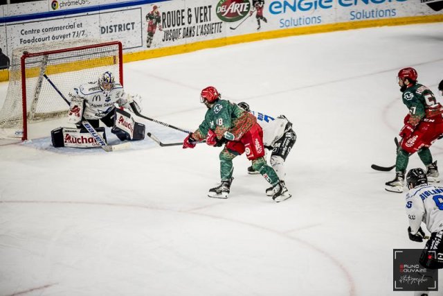 Photo hockey match Cergy-Pontoise - Gap  le 07/03/2023