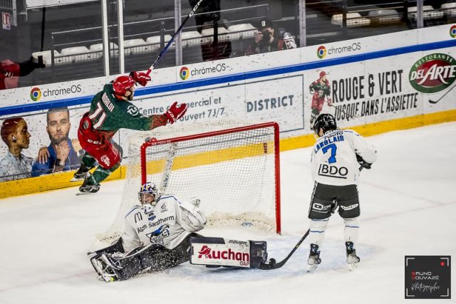 Photo hockey match Cergy-Pontoise - Gap  le 07/03/2023